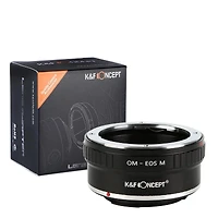 KandF Concept High Precision Lens Adapter Mount,Om-eos M