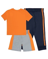 Teenage Mutant Ninja Turtles Boys 3 Piece T-Shirt, Shorts and Jogger Pants Set