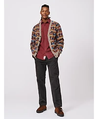 Aubin Men's Kestral Wool Blend Cardigan Sweater