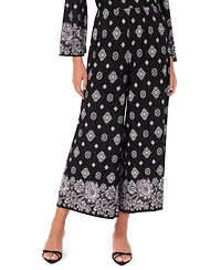 Sam & Jess Petite Side Slit Wide Leg Pants