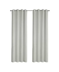 Thermaplus Navar Blackout Window Treatment Grommet Curtain Panel For Bedroom Livingroom 54 X22 X White