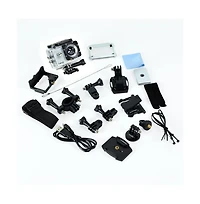 Gear Pro Sports Action 4K Camera Ultra Hd Wi-Fi Silver - Action Camera for Adventure and Travel