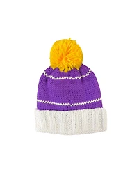 Bits & Bows Kids Unisex Lsu Bobble Hat