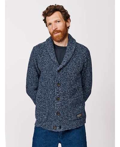 Aubin Men's Studham Shawl Collar Cardigan