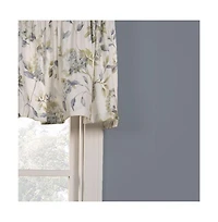 Ellis Curtain Abigail High Quality Water Proof Room Darkening Blackout Tailored Window Valance - 80 x 15
