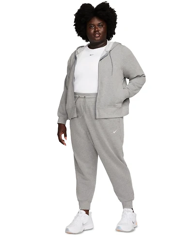 Nike Plus Dri-fit One Full-Zip French Terry Hoodie