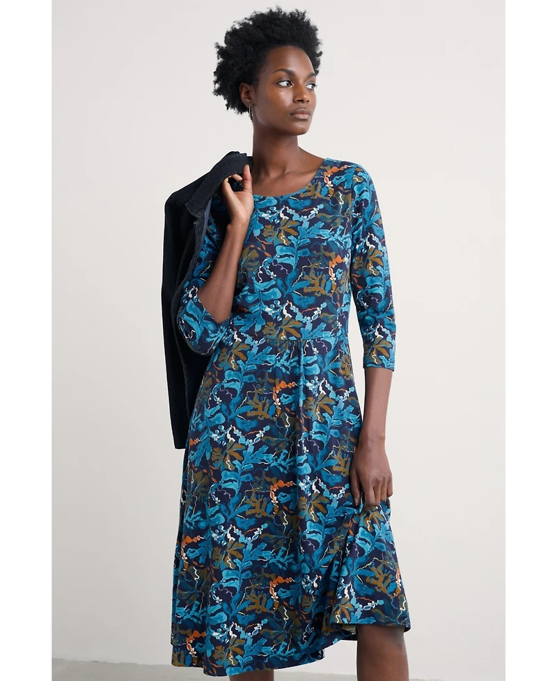 Seasalt Cornwall Women's April Quarter Sleeve Dress