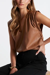Bishop + Young Women's Bishop + Young Simone Leather Top