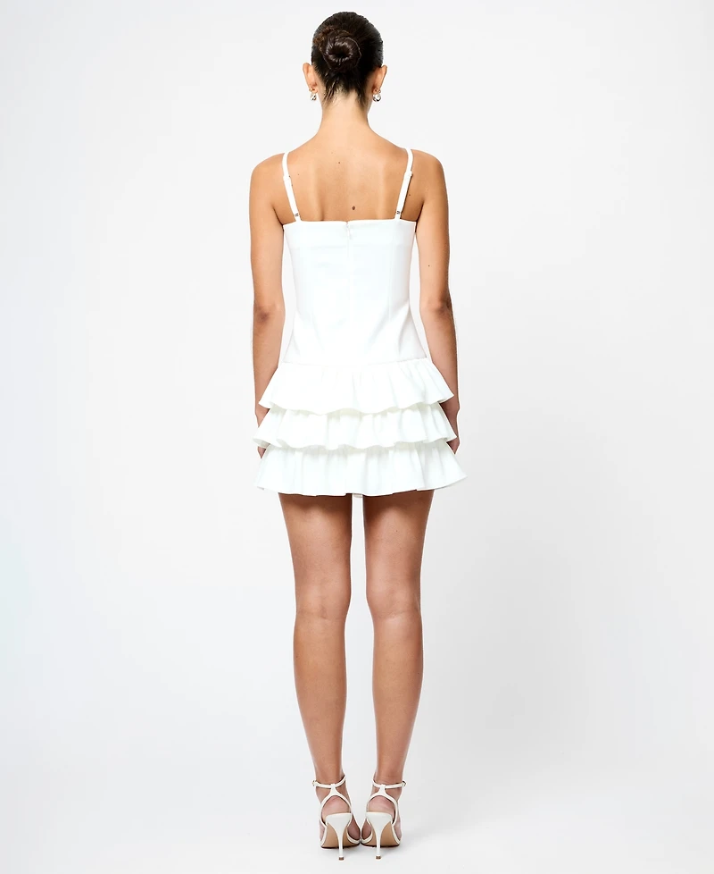 French Connection Women's Whisper Tiered Mini Dress