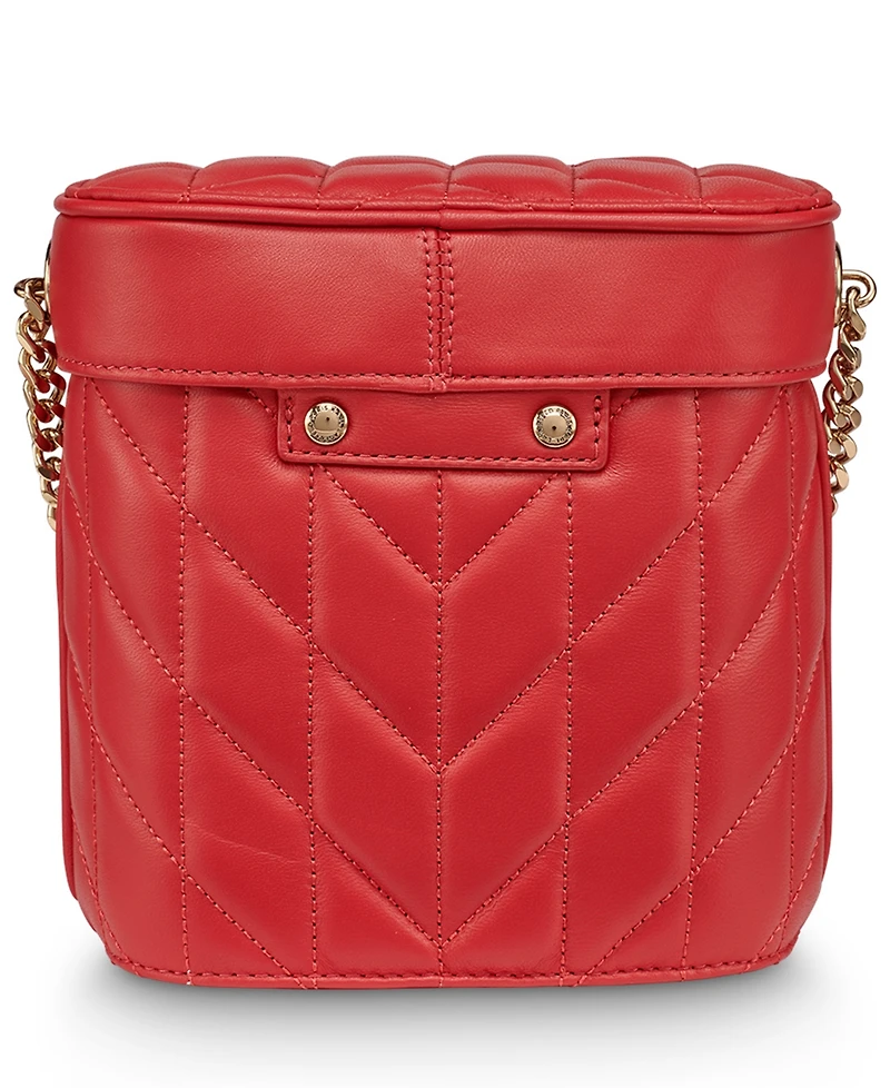 Karl Lagerfeld Paris Lafayette Leather Crossbody Bag
