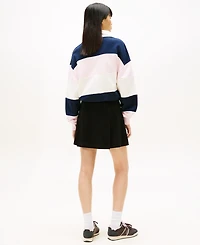 Tommy Jeans Women's Corduroy Pleated Mini Skirt