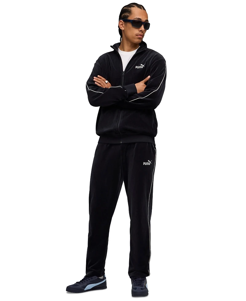 Ess Elevated Velour Track Jacket