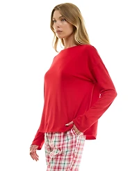 Roudelain Women's Long-Sleeve Drop Shoulder Top