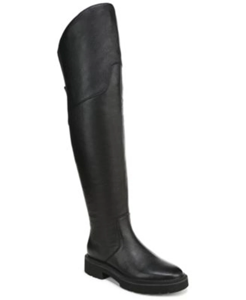 Naturalizer Womens Scarlette Almond Toe Tall Over The Knee Boots Regular Calf Wide Calf Extra Wide Calf