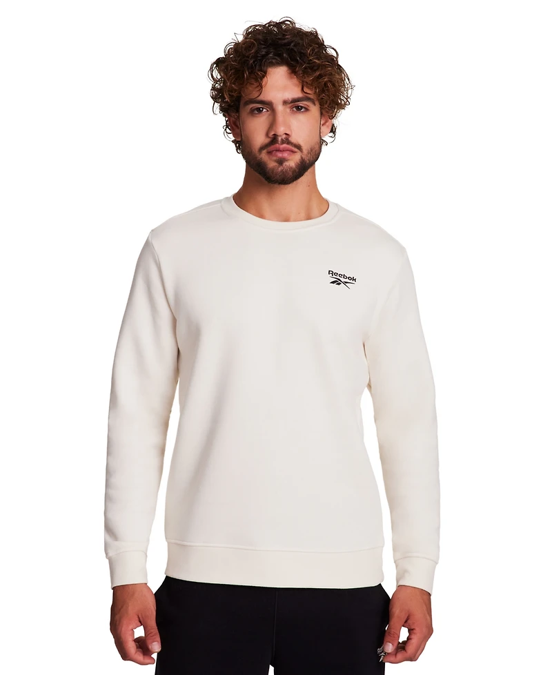 Reebok Men's Embroidered Chest Logo Sweatshirt