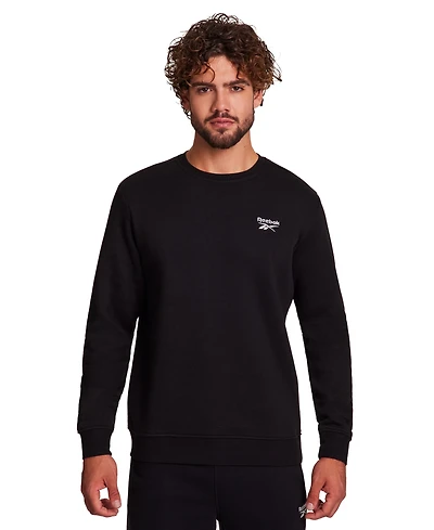Reebok Men's Embroidered Chest Logo Sweatshirt