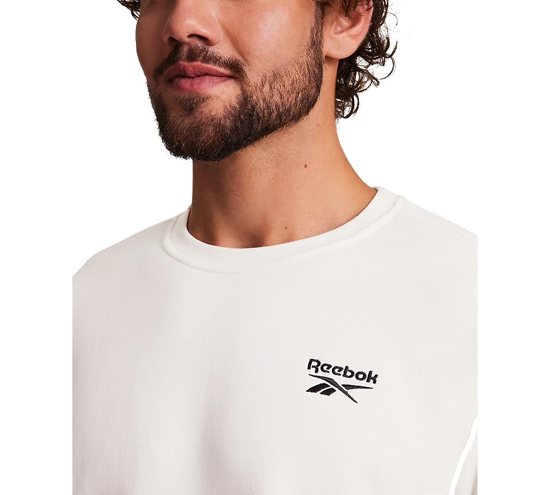 Reebok Men's Embroidered Chest Logo Sweatshirt