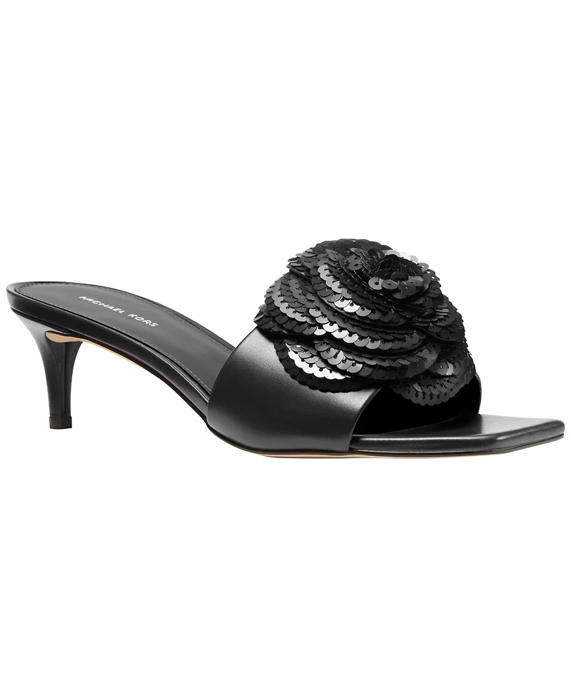 Michael Kors Women's Elodie Slip-On Mule Sandals