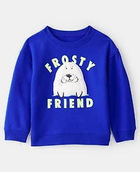 Carter's Boys Toddler 2T-5T DayDream Walrus Pull-On Sweatshirt