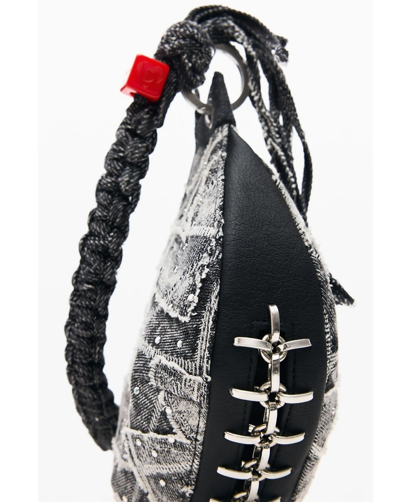 Desigual Women's Small bag studs charm