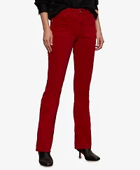 Sanctuary Women's Velveteen Brook Bootcut Stretch Pants