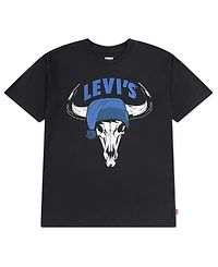 Levi's Boys 8-20 Festive Steer Head Crewneck T-Shirt