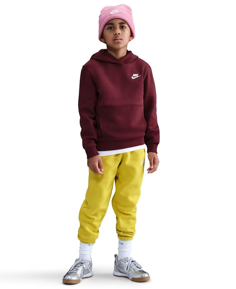 Nike Sportswear Big Kids Club Fleece Pullover Hoodie