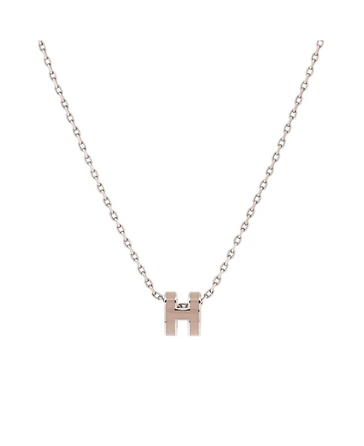 Pre-Owned Hermes Pop H Pendant Chain Necklace