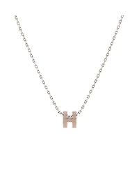 Pre-Owned Hermes Pop H Pendant Chain Necklace