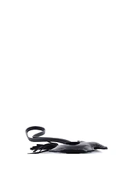Pre-Owned Hermes Pm So Black GriGri Rodeo Bag Charm Leather