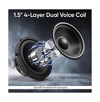 8'' 800 Watt Dual Voice Coil Subwoofer, 4 Ohm