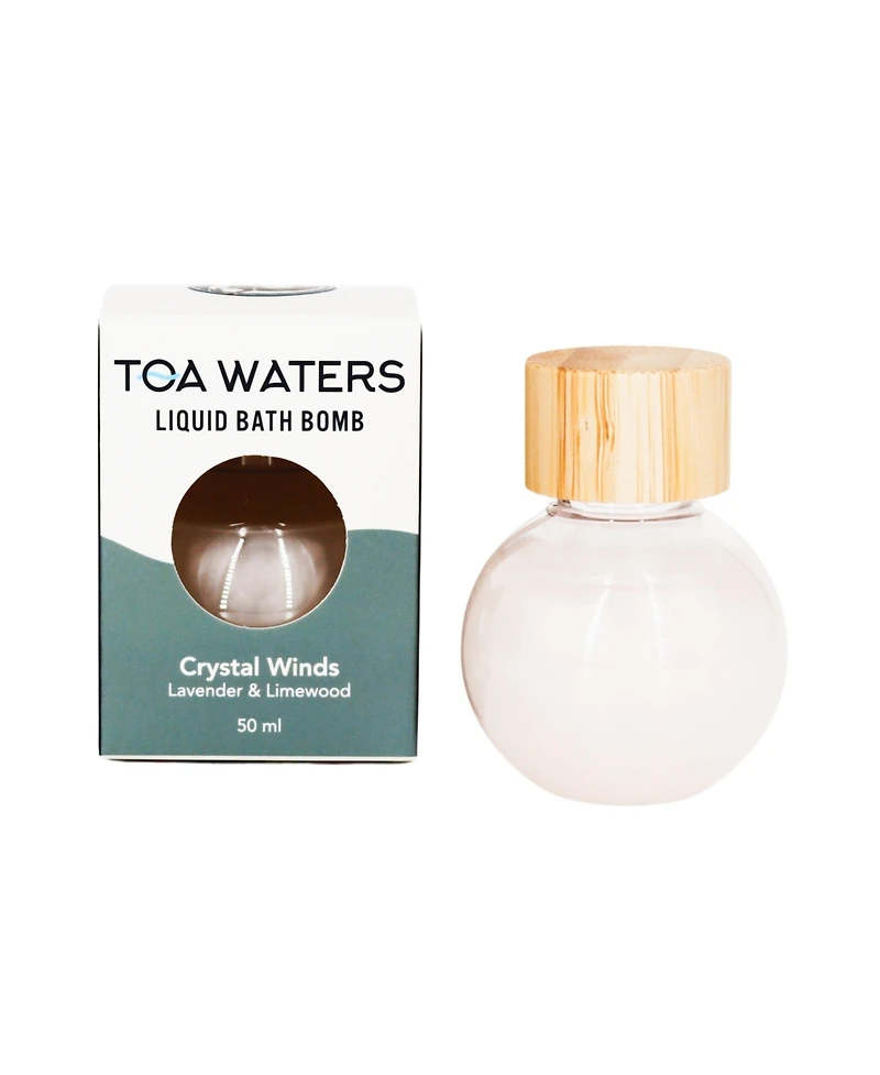 Toa Waters Crystal Winds Liquid Bath Bomb