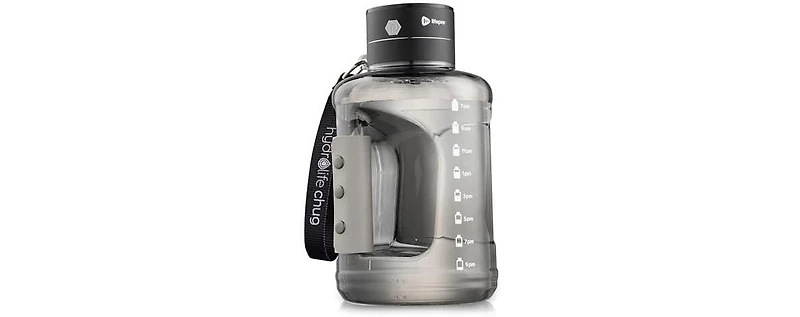 Lifepro HydroLife Chug 1.5L Hydrogen Generator Bottle with Usb-c Lid & Durable Polycarbonate Body