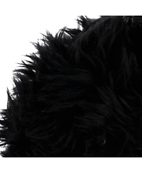 Pre-Owned Balenciaga Xs Le Cagole Giant Studs Shoulder Bag Faux Fur