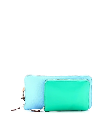 Pre-Owned Hermes Nouveau To Go Wallet Epsom with Swift