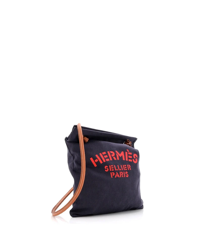 Pre-Owned HERMES Mm Aline Bag Toile