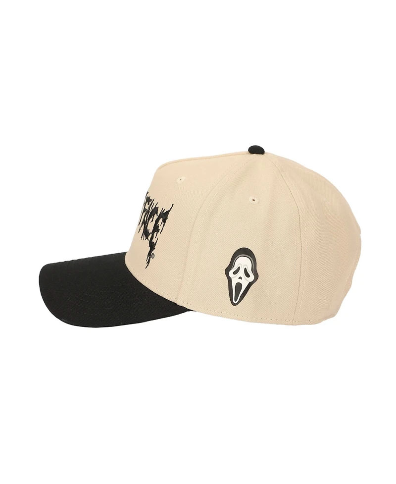 Ghostface Embroidery Canvas B104 A-Frame Snapback
