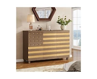 Casainc 55" Storage Cabinet with adjustable shelve
