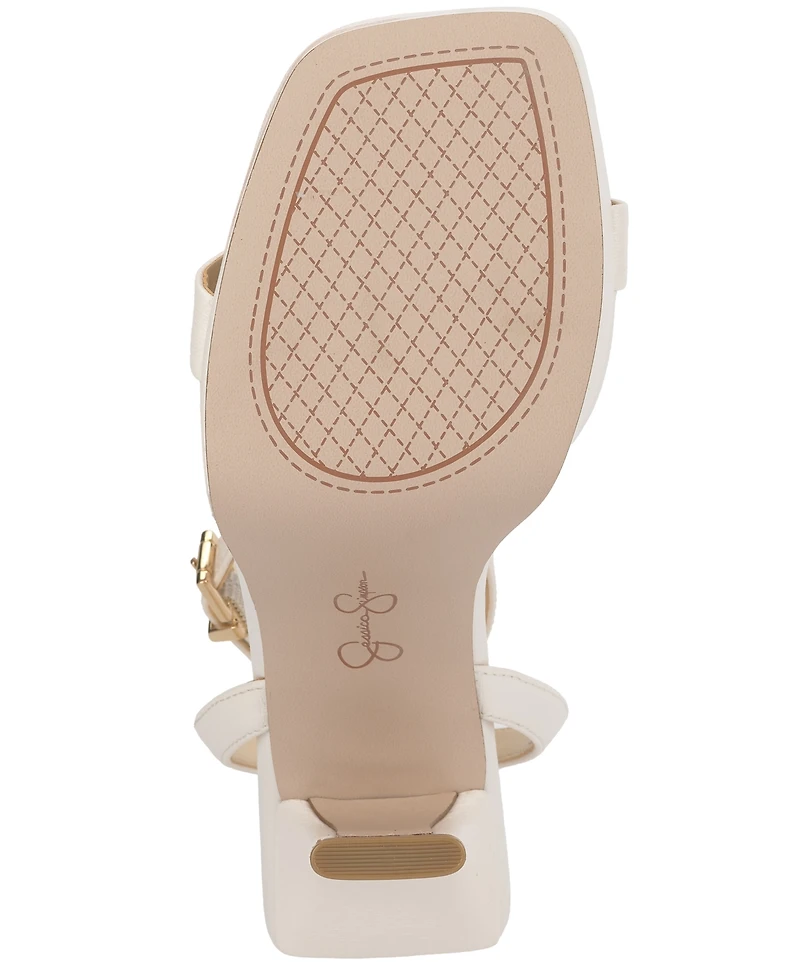 Jessica Simpson Women's Adonia Two-Piece Platform Dress Sandals