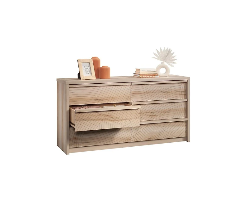 Casainc Storage Cabinet with 6 Drawers
