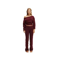 Cotton On Women's Off The Shoulder Fluffy Knit Jumper