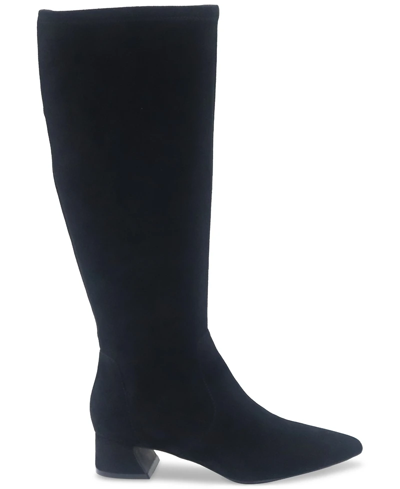 Gentle Souls Women's Gallway Pointy Toe Stretch Tall Boots