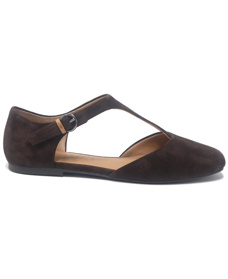 Gentle Souls Women's Wyatt T-Strap Flats