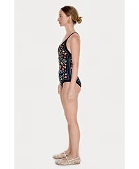 Jessie Zhao New York Women's Night Imagination Reversible V-Neck One-Piece Swimsuit