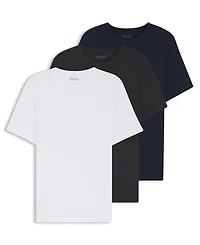 Hugo Boss Men's 3-Pack Short-Sleeve Crewneck T-Shirt