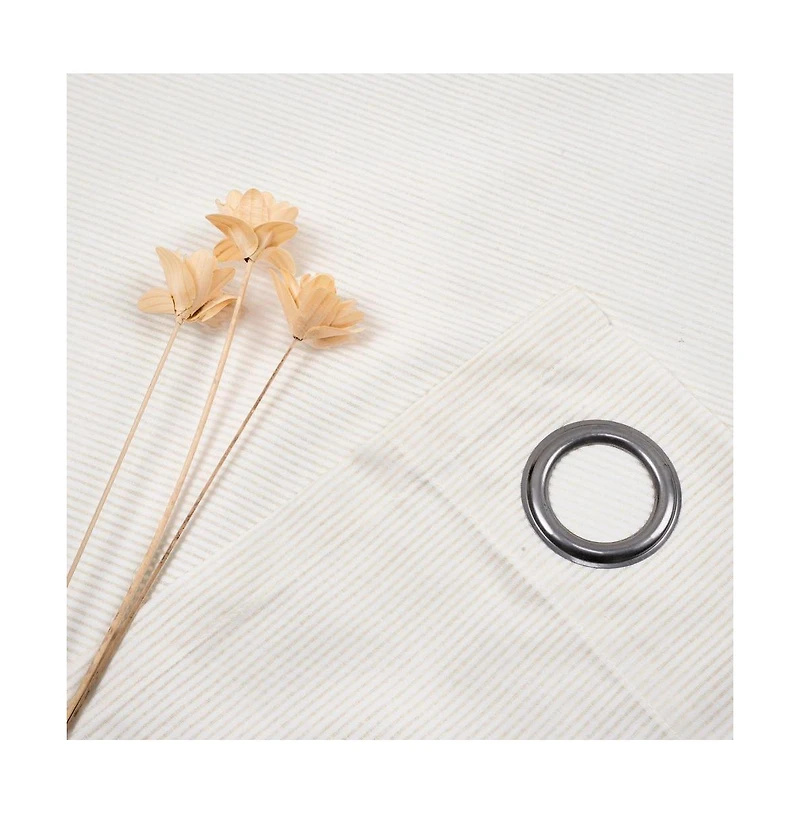Ellis Curtain Serenity Grommet Top Grommet Top Pairs - 80x84