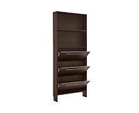 Casainc Storage Cabinet Shoe Organizer with 3 Flip Drawers