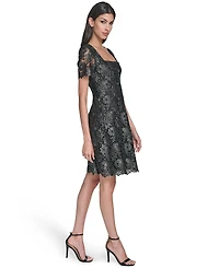 Eliza J Women's Square Neck Mini Dress