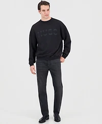 Hugo Boss Men's Nenzyew Cotton Logo Crewneck Sweatshirt