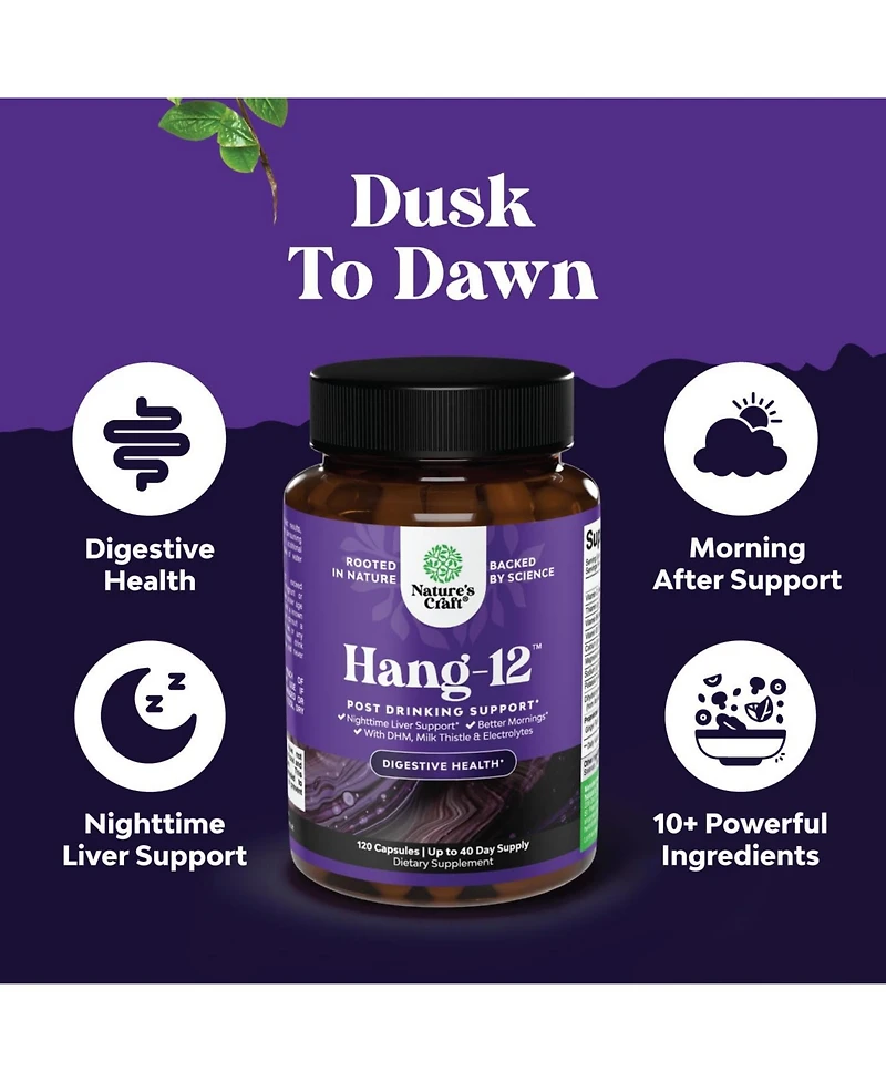 Hang12 Capsules, 120ct
